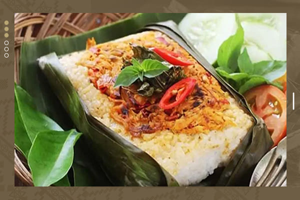 Nasi Bakar Teri Ori